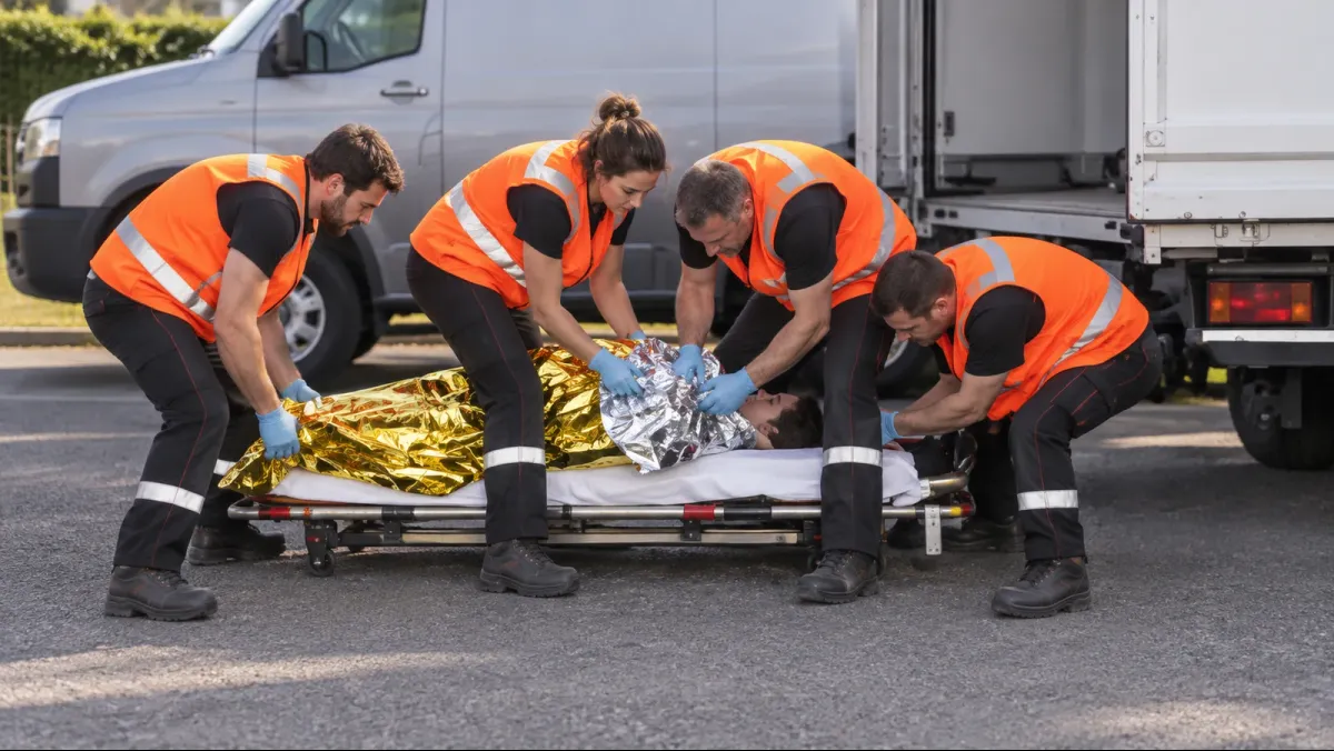 Illustration de la formation EVAC3 - Exercice d’Évacuation avec victime et extinction d’un incendie