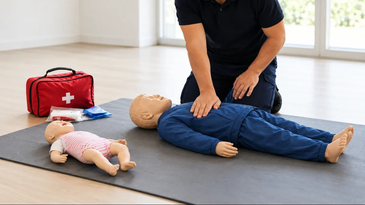 Illustration de la formation SPJE - Secourisme et Prévention des Jeunes Enfants