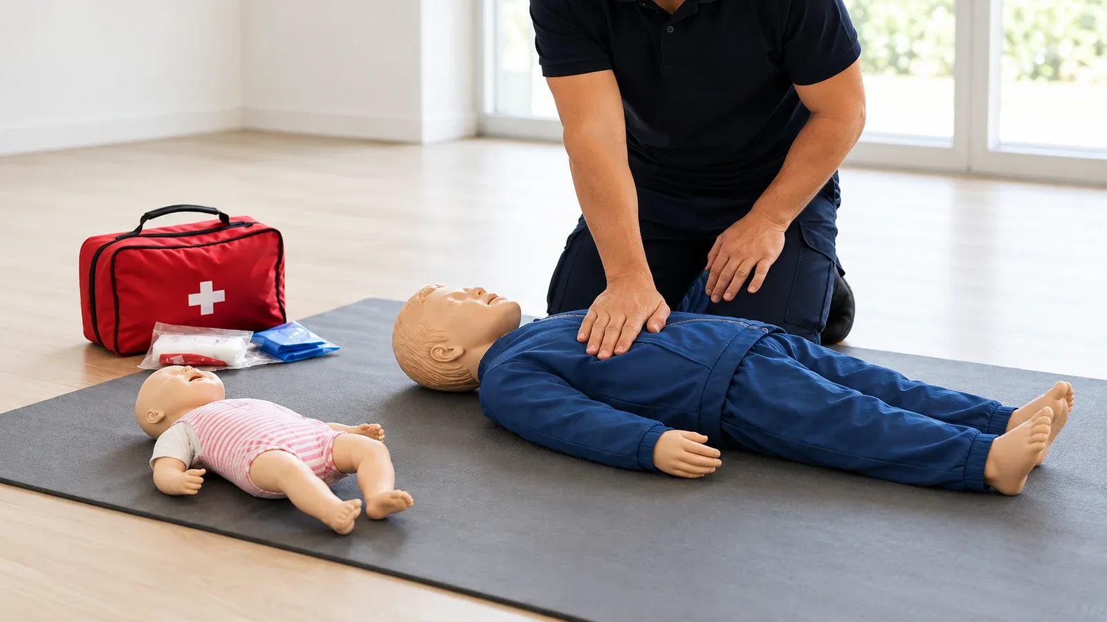 Illustration de la formation SPJE - Secourisme et Prévention des Jeunes Enfants